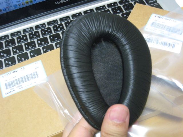 MDR-Z600のイヤーパッド