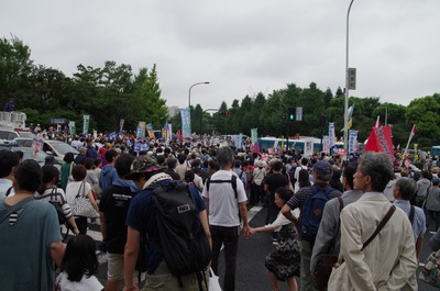 皇居前の交差点