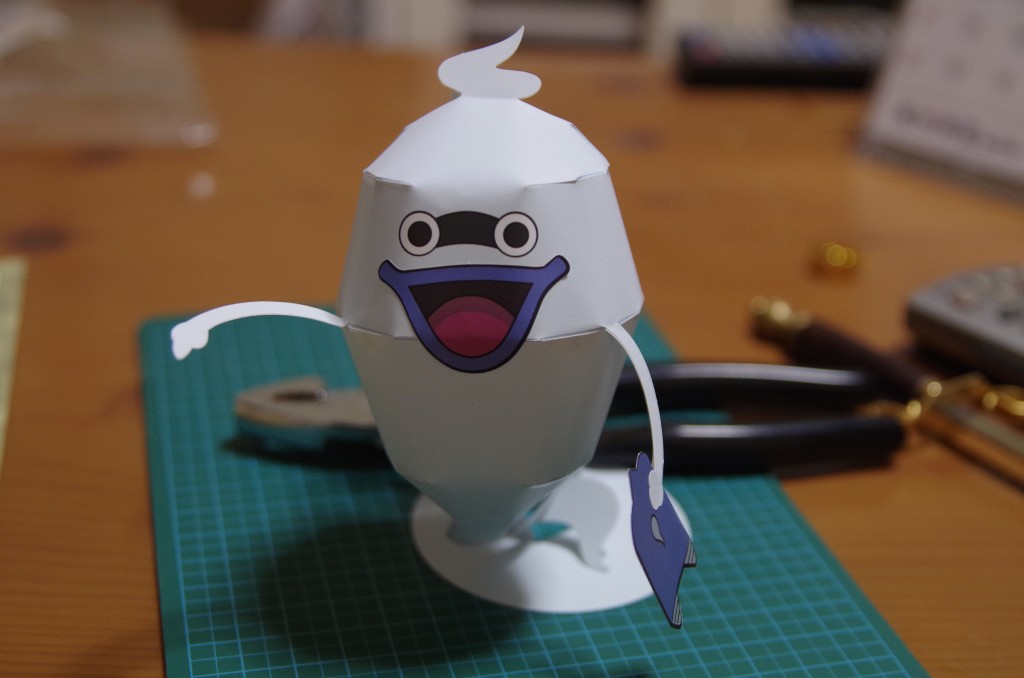 妖怪ウォッチのペーパークラフトを作った やた管ブログ 妖怪ウォッチのペーパークラフトを作った やた管ブログ