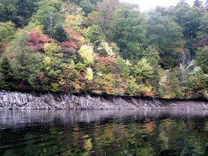 奥利根湖の微妙な紅葉(1024x768)