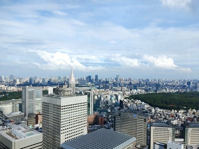 都庁展望室からの眺め