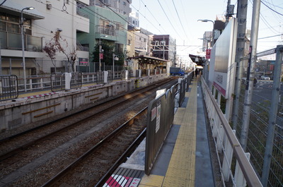 蓮沼駅(ホーム)