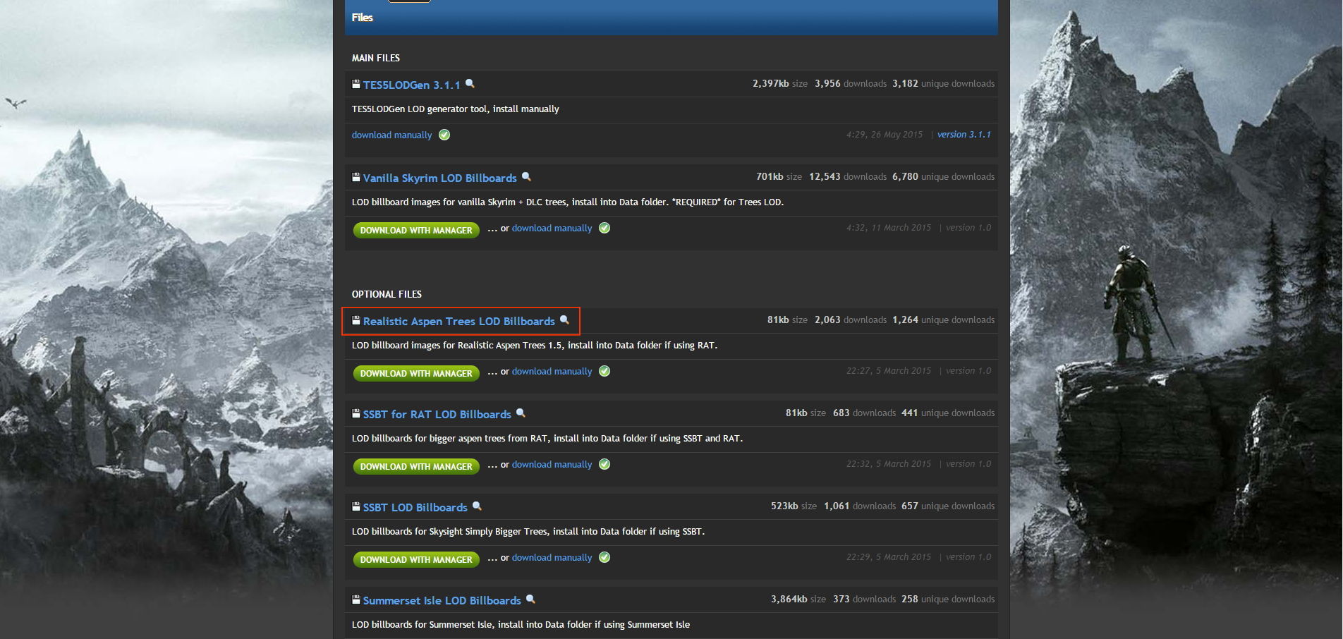 覚書き Dyndolod導入 Nmm環境 Studio Elves