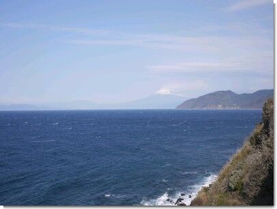 伊豆冬富士山