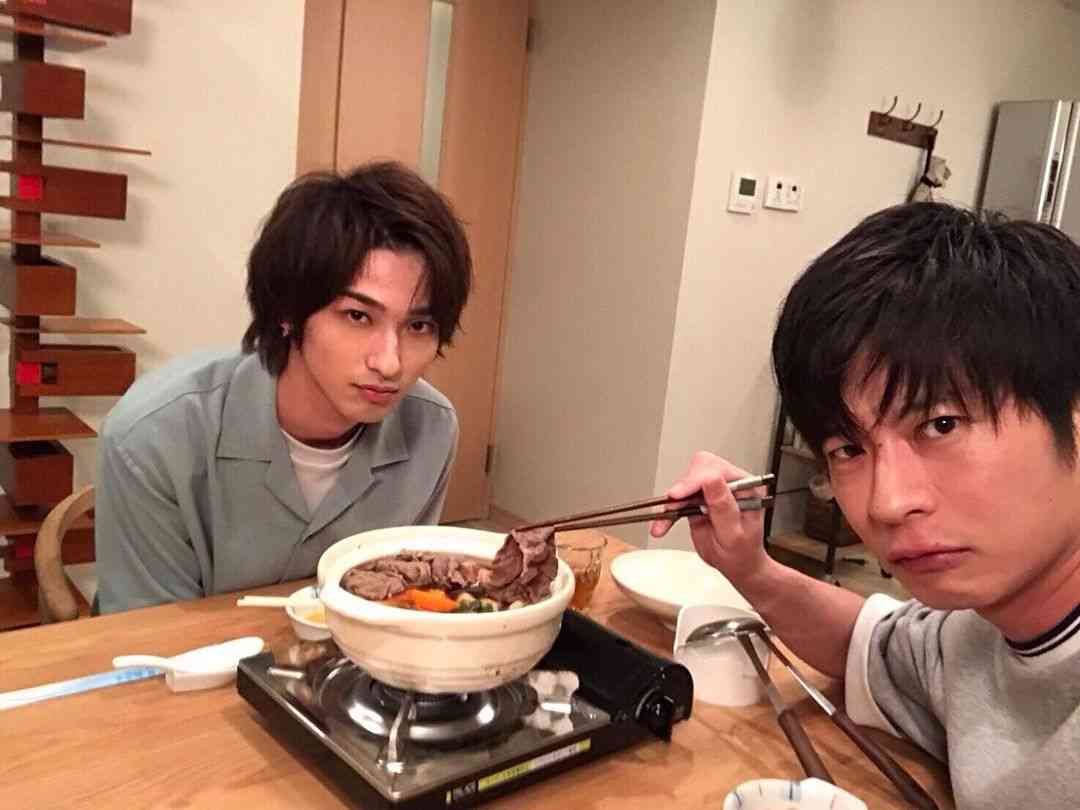 田中圭&横浜流星、2人鍋にファン歓喜「一緒に食べたい