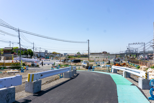 橋本駅前 共同溝工事-2
