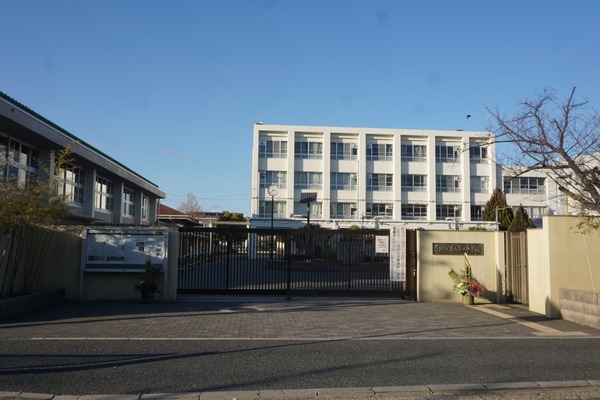男山二中 門松-1