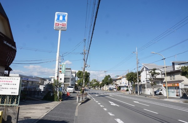 ローソン男山長沢店 休業-4