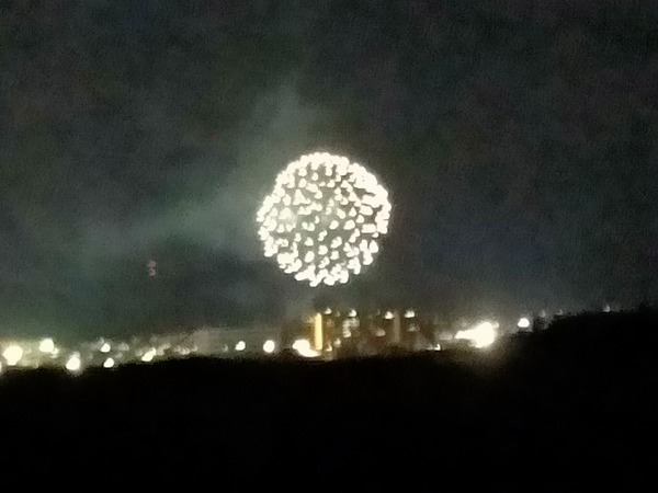 陸上自衛隊大久保駐屯地の花火4