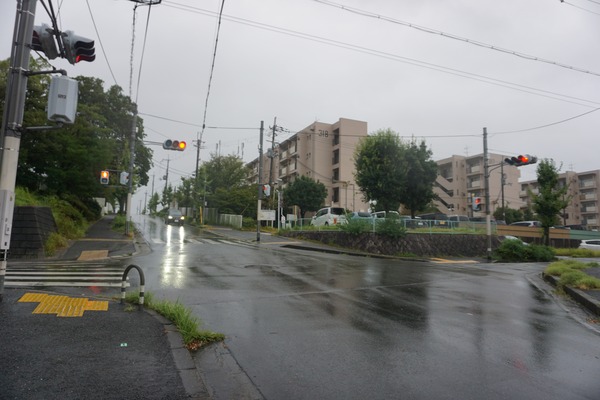 台風7号 男山三中前