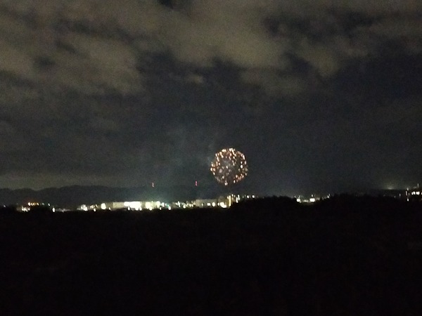陸上自衛隊大久保駐屯地の花火2