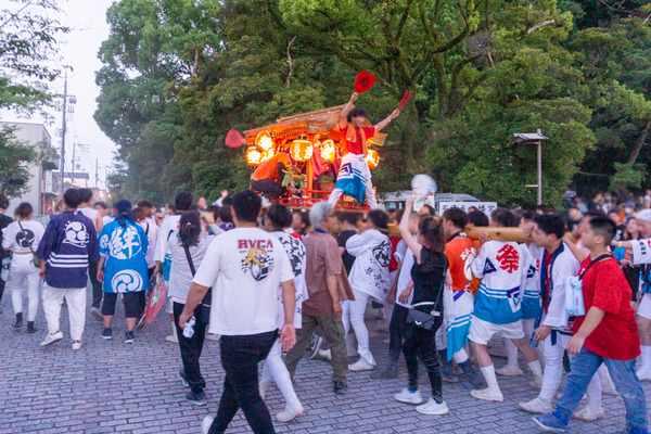 やわた太鼓まつり 宮入り -230716-14