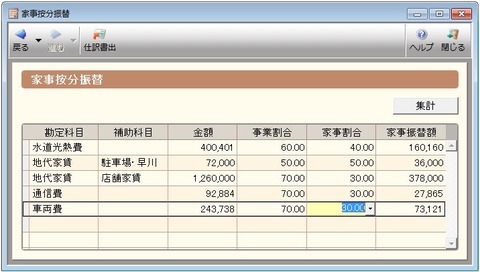 家事按分