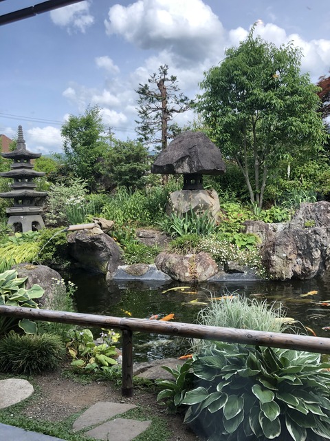 202006庭園喫茶錦のし梅パンケーキ4