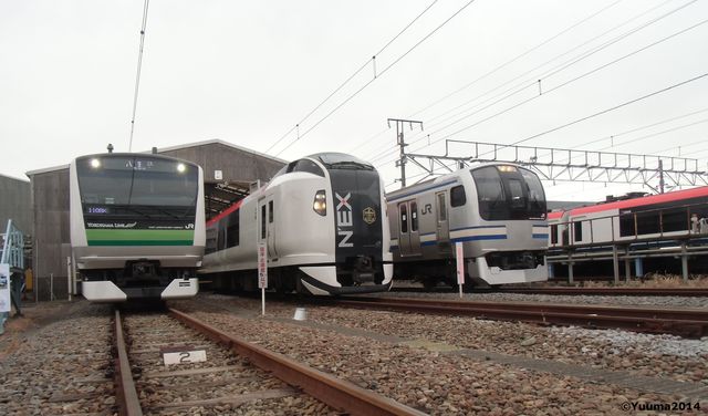 JR鎌倉車両センター公開に行きました！ : 横浜市立大学鉄道研究部のブログ