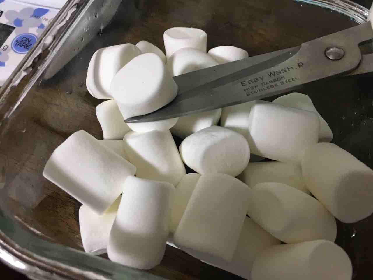 シェーク マシュマロ ハサミで ココア とりあえず やってみる Small Step Sky Park