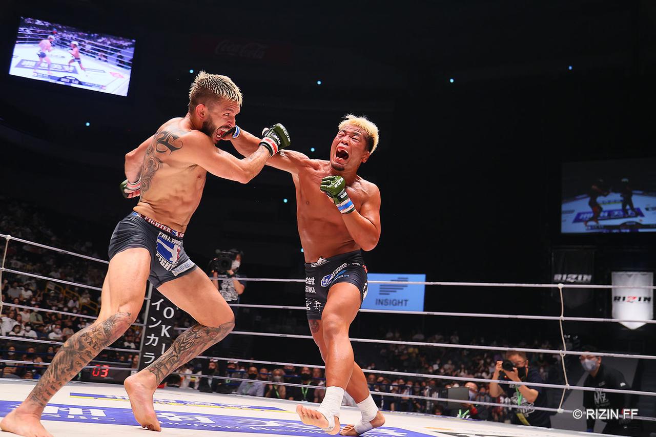 K速      ジョニー・ケース vs 武田光司　武田がケースを投げまくり大金星！ ケースはスタンドでペースを作れず2R後半から捕まる    コメント