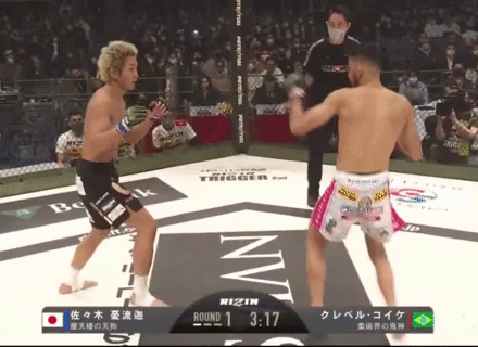 クレベル・コイケ vs. 佐々木憂流迦_4_2