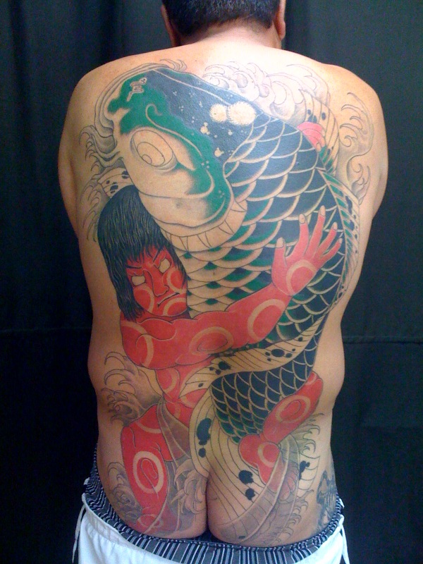 Green Mind Tattoo 和柄 Green Mind Tattoo 和柄