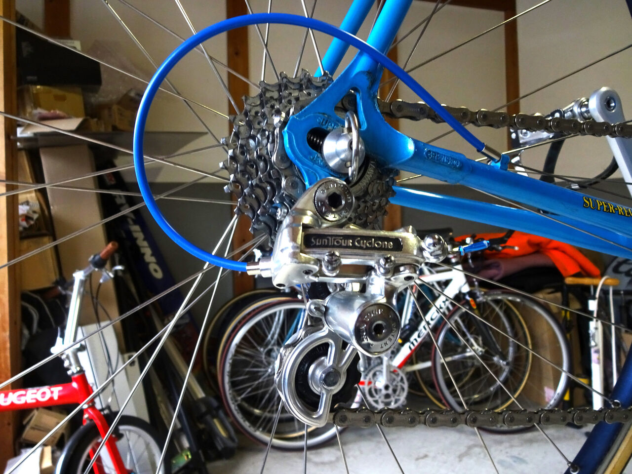 新年の事始め～サンツアーサイクロンと現行パーツ！ : 完覇！超記録！！