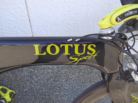 当時物!未使用!!初期型LOTUS SPORTロードバイクフレームC.ボードマン LOTUS Sport 110がやって来た！！ : 完覇！超記録！！
