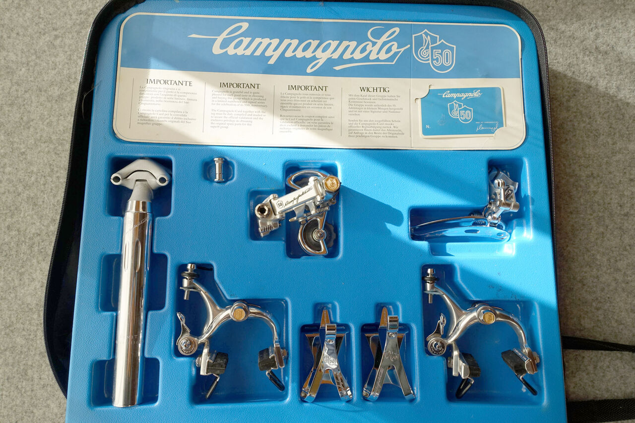 カンパニョーロ50周年記念パーツセット！！ : 完覇！超記録！！
