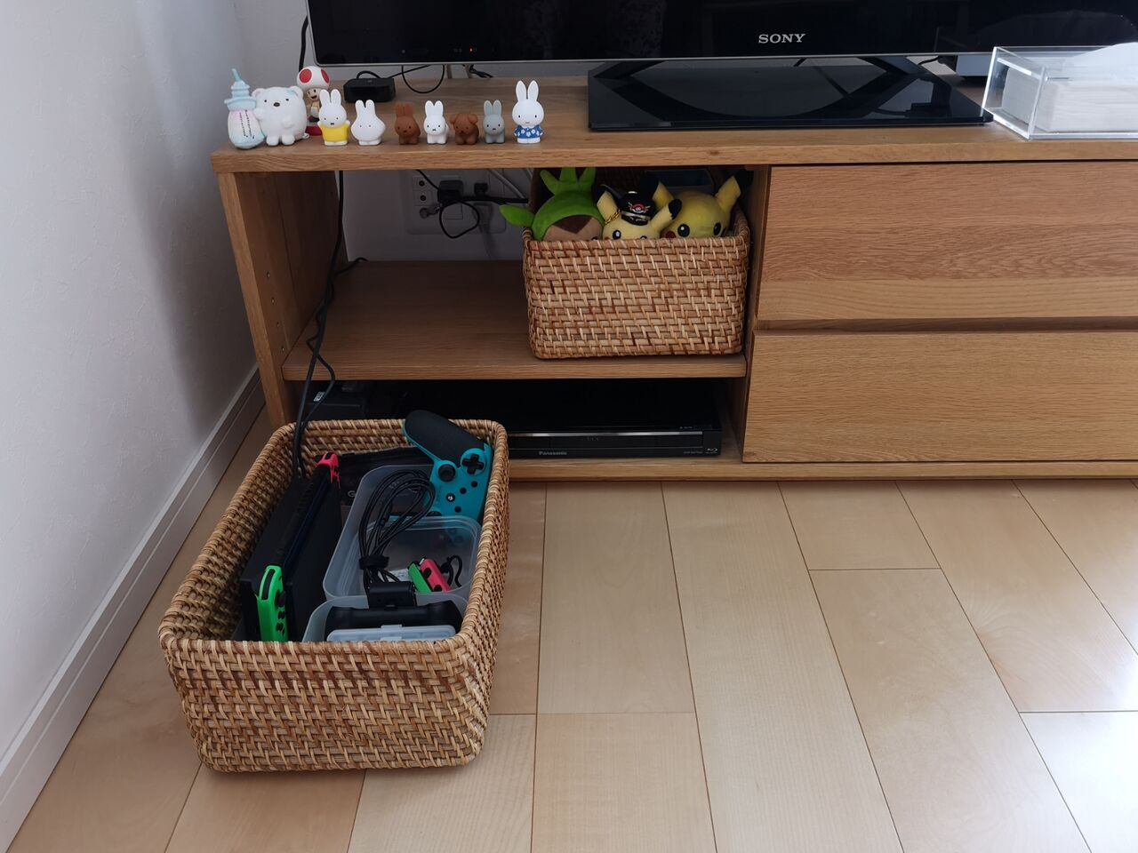 リビングダイニングの見直し テレビ台のswitch収納 Y Home