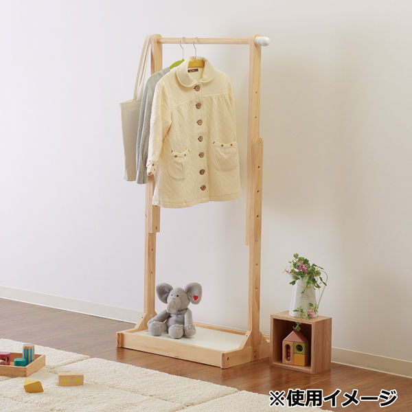 和室にハンガーラックをおく ニトリの高さ調節できるラック Y Home
