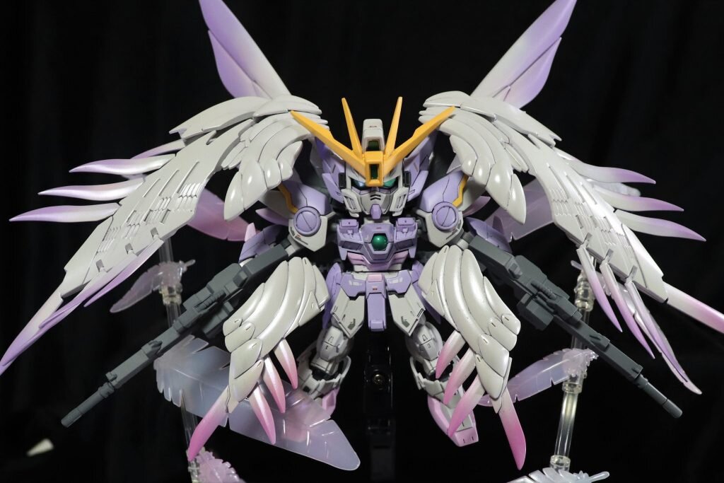 SDCS ウイングガンダムスノーホワイト（完成） : チャピログ HOBBY LIFE