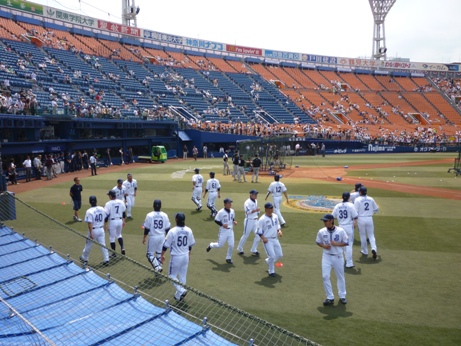横浜スタジアムで野球観戦 サラリーマン時々自由人