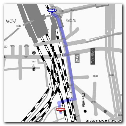簡単略地図作成 Alpslab略地図 なんとか続ける