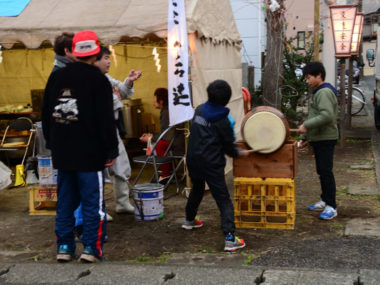 大磯町の左義長 熊さんの写真館 大磯町の左義長 熊さんの写真館