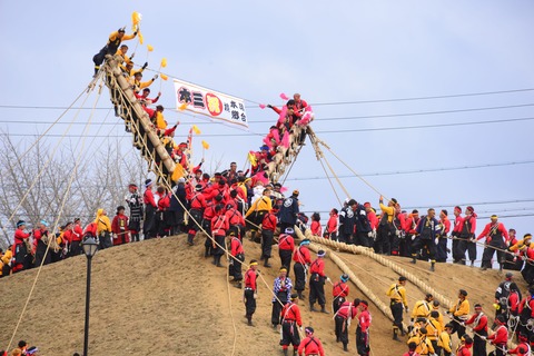 御柱祭り９