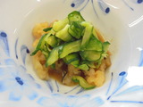 さらし鯨の酢味噌和え