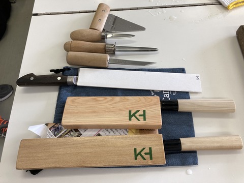道具を大事に