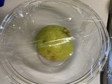 軽くラップして1分レンジ