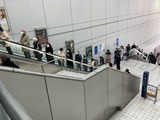 エスカレーターも長蛇の列