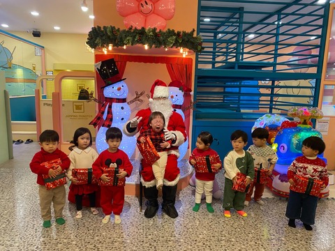 幼稚園のクリスマス