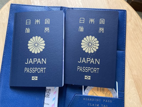 新たにパスポート