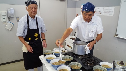 お汁は同じ分量で