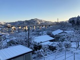 雪の翌朝
