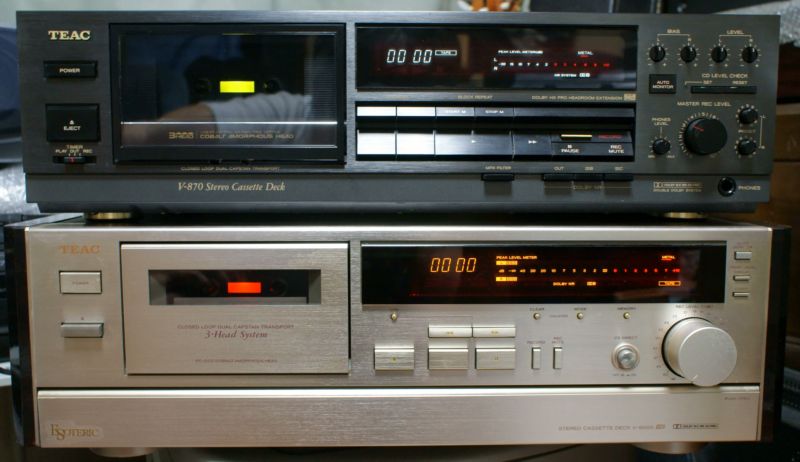 TEAC V-870 の再修理と調整 : プアオーディオなブログ TEAC V-870 の再修理と調整 : プアオーディオなブログ