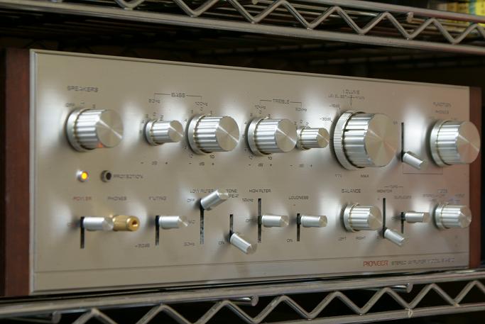 PIONEER プリメインアンプ SA-910 : プアオーディオなブログ