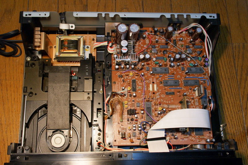 Denon Dcd 1610 の修理 プアオーディオなブログ Denon Dcd 1610 の修理 プアオーディオなブログ