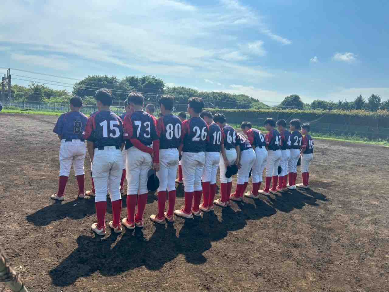 上草柳練習(大和南２年＋１年生) : 大和魂