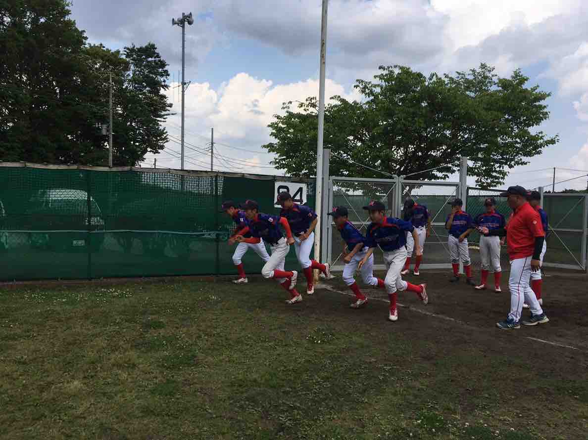 大学野球観戦 練習 １ 2年生 大和魂