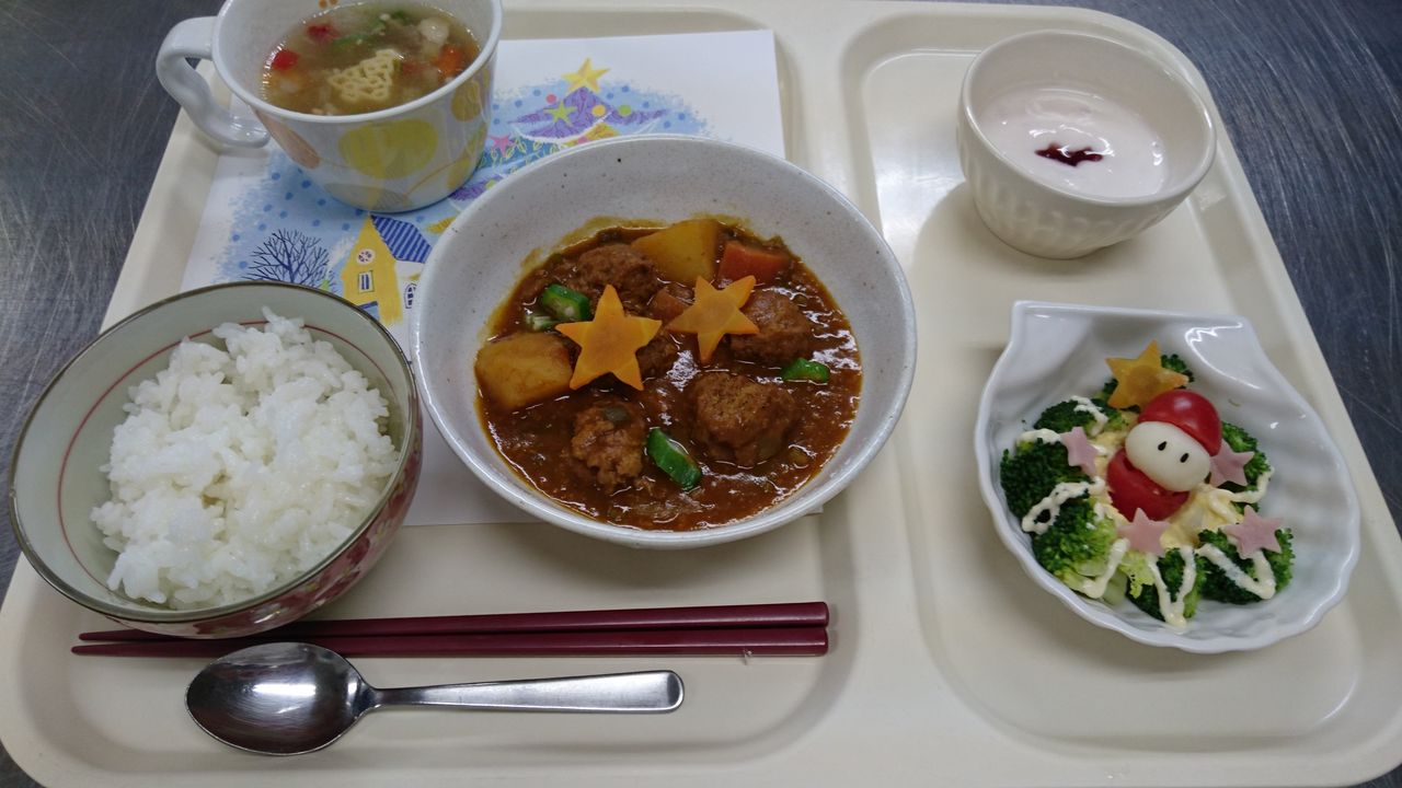 クリスマスの行事食 Ymcaサンホームblog
