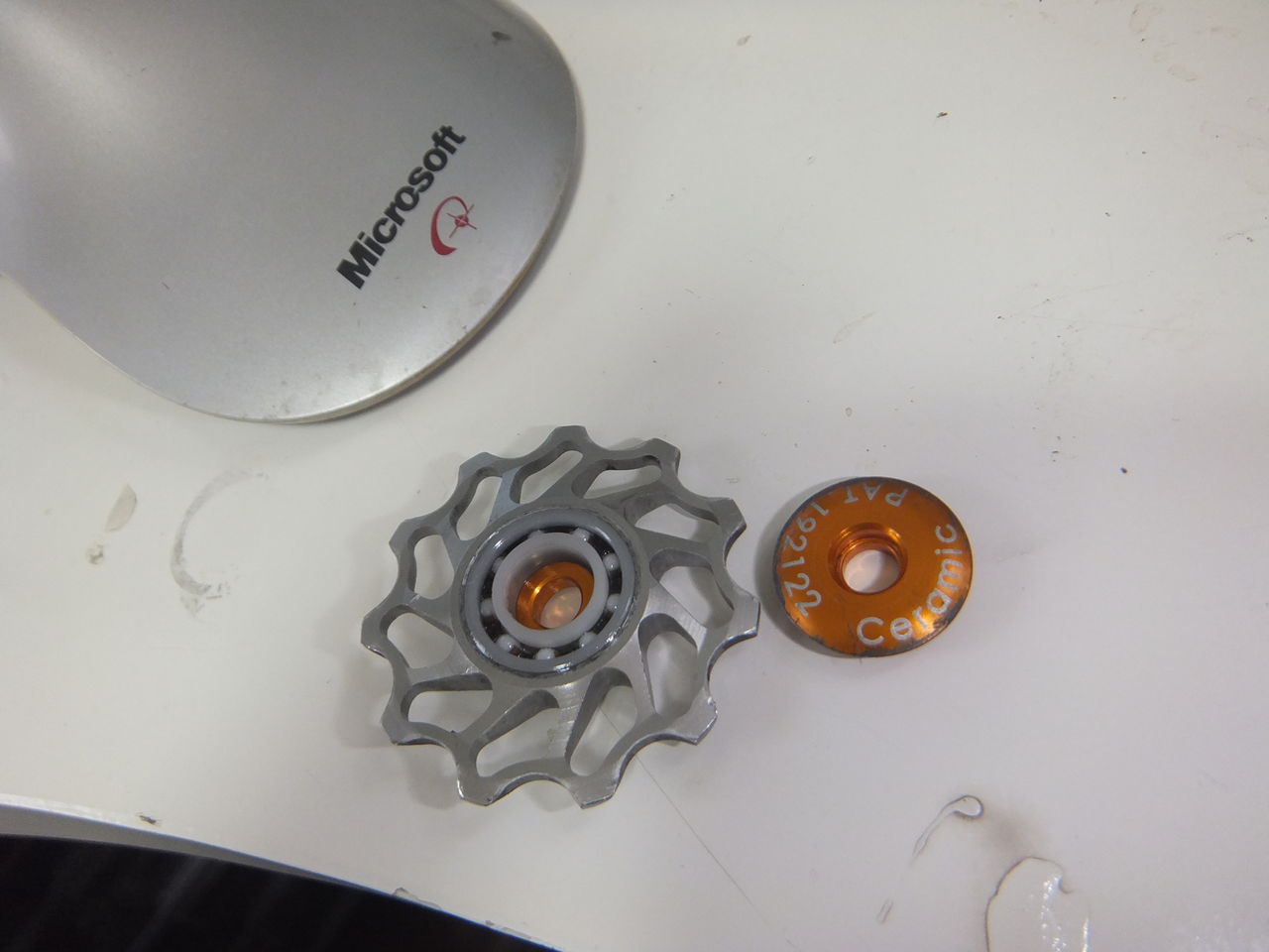 中華セラミックベアリングプーリー使用経過観察。 : 中華カーボン