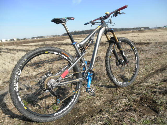 KONA TARO 29インチ11速 KONA SATORI29に自作チェーンガイド（しょぼ・・をつける : 中華