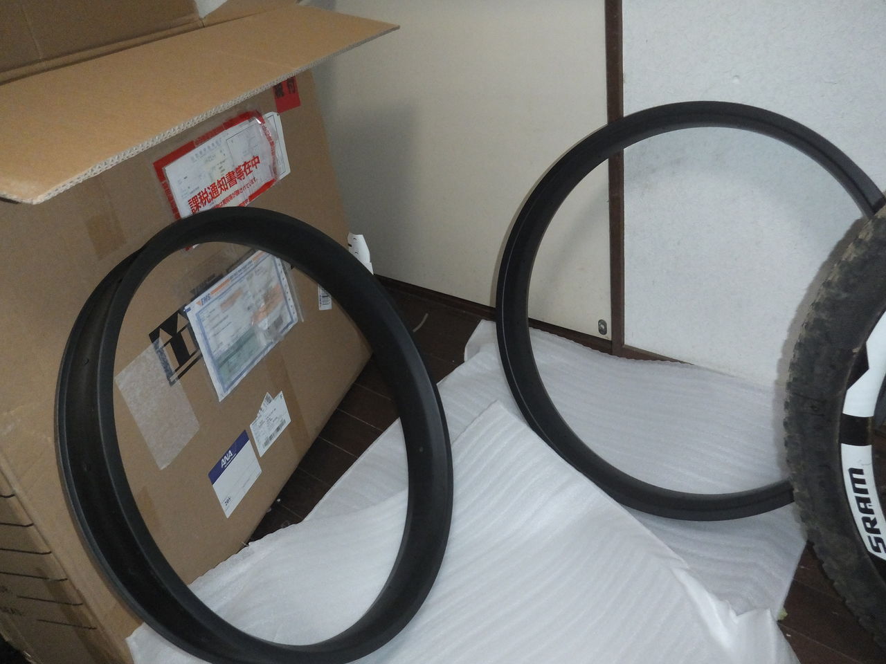 カーボンｆａｔリム80ｍｍとか楕円チェーンリングとか 中華カーボン２９er フルオーダーチタンフレーム 受け付けます 群馬でガイドツアーライド始めます